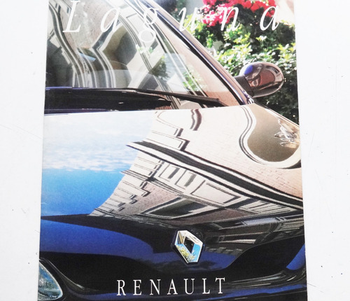 Folleto Antiguo Renault Laguna Original Catalogo Auto