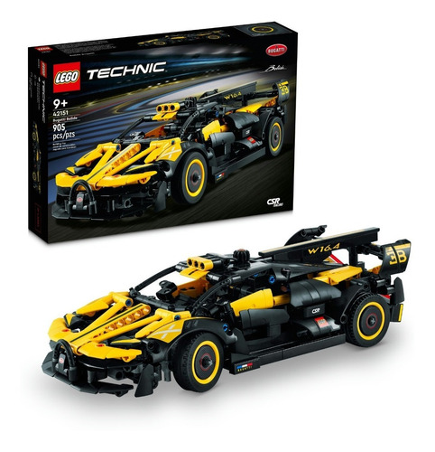 Kit De Construcción Lego Technic Bugatti Bolide 42151 3+ Cantidad de piezas 905