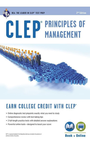 Libro Clep(r) Principles Of Management Book + Online Nuevo