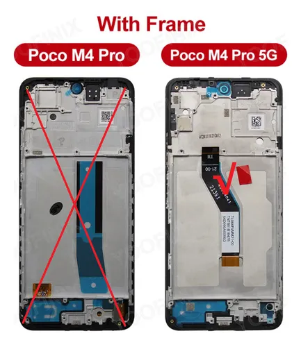 Pantalla Lcd+marco Para Poco M4 Pro 5g Original