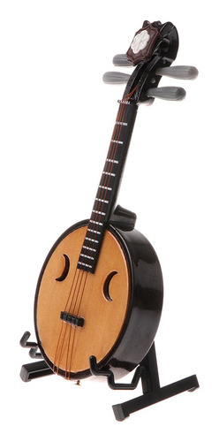Imagen 9 de 10 de 1/6 Juguete Modelo De Instrumentos Musicales De Madera En