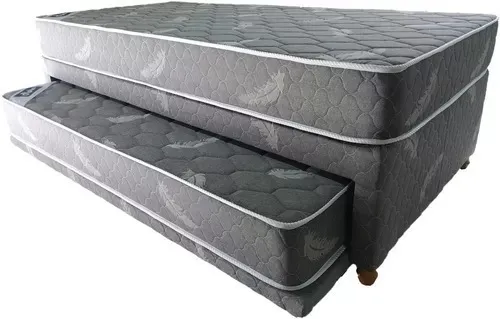 Divan Plaza 1/2 Con Colchones Y 2 Almohadas Viscoelásticas