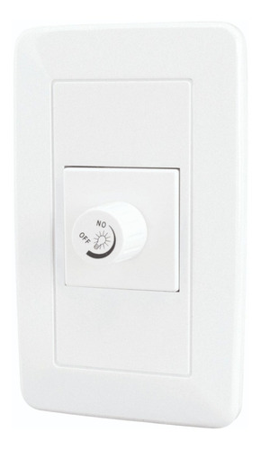 Placa Blanca Armada Dimmer Atenuador De Luz 1pieza Adir 4410