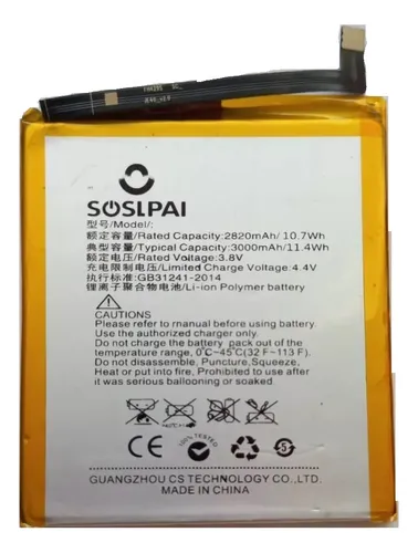 Bateria Soslpai Compatible Con Samsung A03 Core Slc-50 5mil