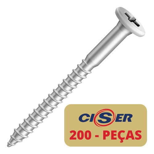 Parafuso Cabeça Tampinha 13mm Cpl 4,8x40 48x40 200 Uni - Cx