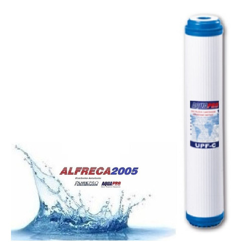 Cartucho Upf Carbon Activo De 20x2,5 Osmosis Filtros De Agua