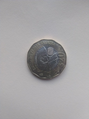 Moneda De Emiliano Zapata Conmemorativa