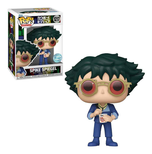 Funko Pop Spike Spiegel 1217 Con Noodles Fideos Cowboy Bebop