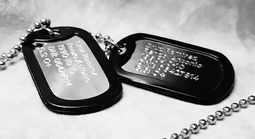 Id Placas Acero Inoxidable Personalizadas-grabadas