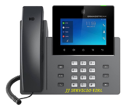 Grandstream Perú - Gxv3350 Telefono Ip Empresarial 16 Cuenta