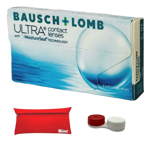 Lente De Contato Ultra Miopia / Hipermetropia Bausch Lomb Grau Esférico +1,50