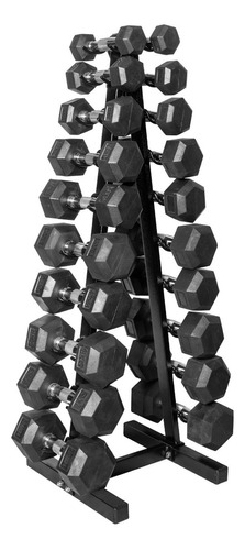 Torre Expositor Suporte Para Halteres Estante Sala Fitness MegaGym Equipamentos Fitness