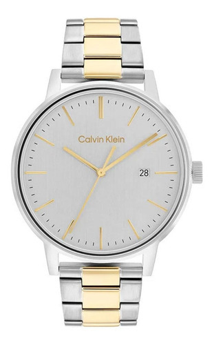 Reloj Para Hombre Calvin Klein Linked 25200055 Plateado