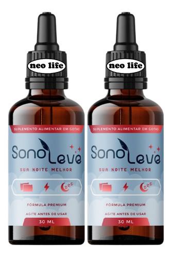 5 Sono Leve 30ml Original - Envio Rápido - Loja Oficial