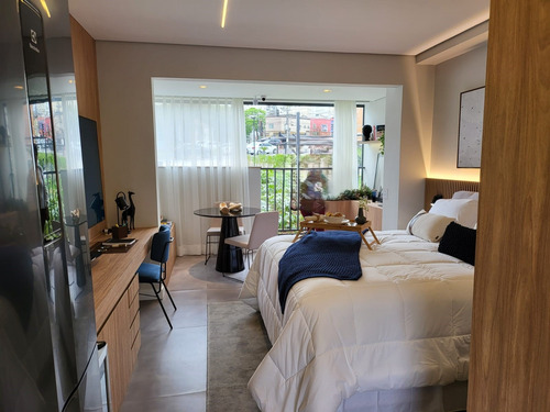 Studio 27m2 Úteis, 21º Andar Alto, Frente, R$ 414.000,00/ Entrega Set/25
