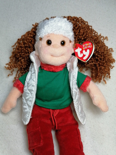 Muñeca De Tela Ty Merry Margaret Navidad 35 Cm. Nueva.