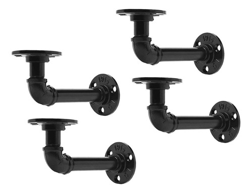 Soporte Compatible Con Maceta De Pared Vertical 4 Piezas -