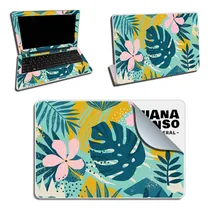 Comprar Skin Calco Ploteo Adhesivo Netbook Sarmiento Juana Manso Color Pastel Leaf