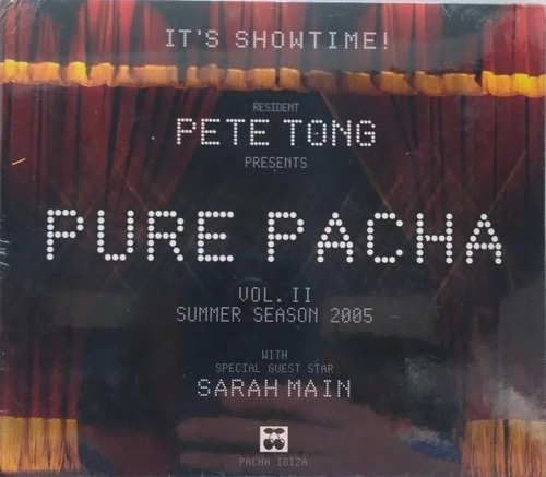 Pure Pacha - Vol 2 - Pete Tong- 2 Cd's - Digipack!!! 