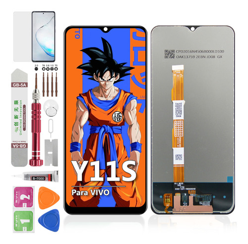 Okbichi Pantalla Para Vivo Y11s/y20s/y20/y12s V2028, V2029, V2029_pk, V2026, V2033, V2042