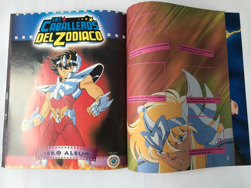 Álbum Caballeros Del Zodiaco 3 - Editorial Navarrete