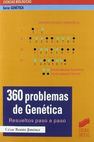 360 Problemas De Genética. Resueltos Paso A Paso: 1 (serie G