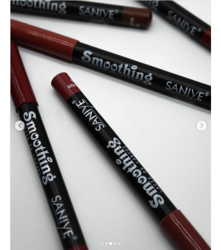 Set 12 Delineadores De Labios Lápiz, Pigmentación Profunda