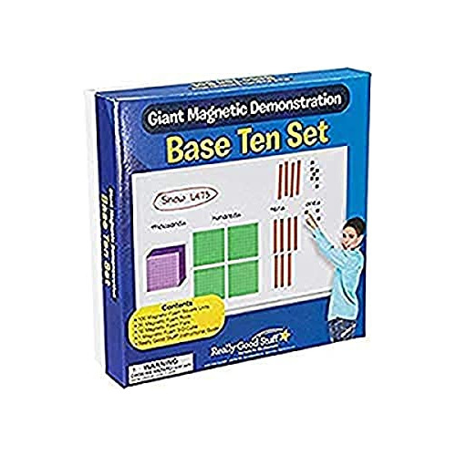 Conjunto Gigante De Bloques Base Diez Magnéticos
