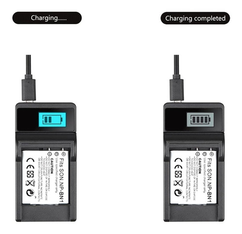 Imagen 5 de 6 de Cargador De Bateria Lcd P/ Nikon En-el15 D7000 D800 D600