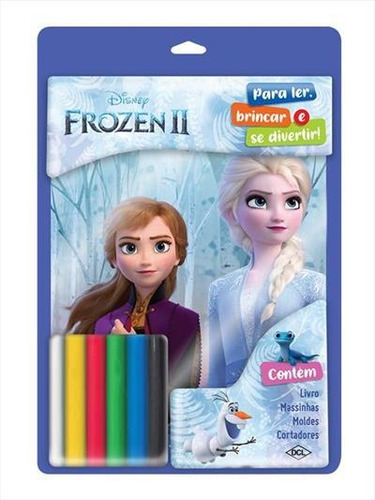 Livro Disney - Massinha Divertida - Frozen 2 - Blister