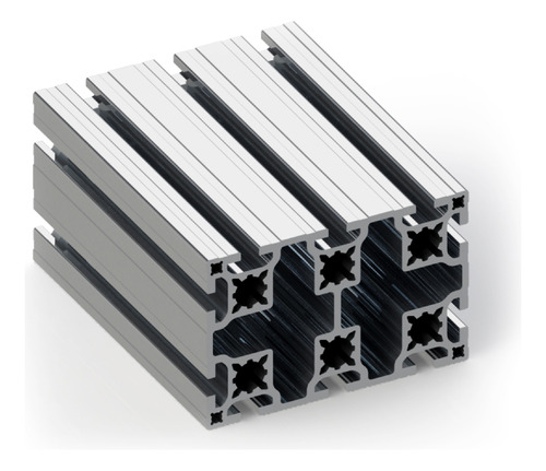 Perfil Estrutural Em Alumínio 80x120x756mm