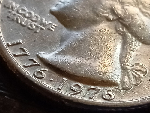 Moneda Conmemorativa 1776-1976 D Mint Rare Liberty