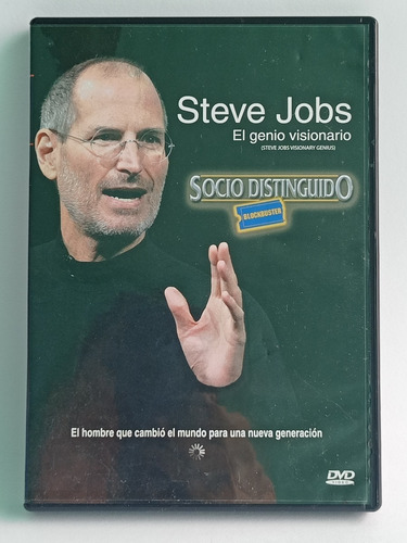 Dvd Steve Jobs El Genio Visionario