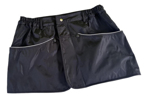 Delantal De Entrenamiento Para Perros Con Bolsillos Black Xl