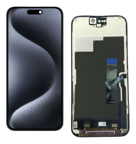 Tela Frontal Display Compatível iPhone 15 Pro A2848 A3101