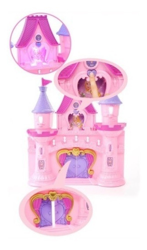 Imagen 2 de 4 de Castillo De Princesas, 12 Piezas Con Sonidos Bestoys