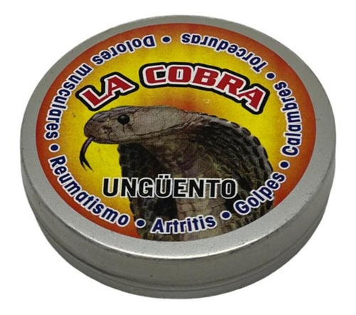 Gel Cobra Unguento Lata 20 Unidades