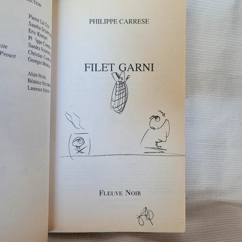 Filet Garni Philippe Carrese Fleuve Noir