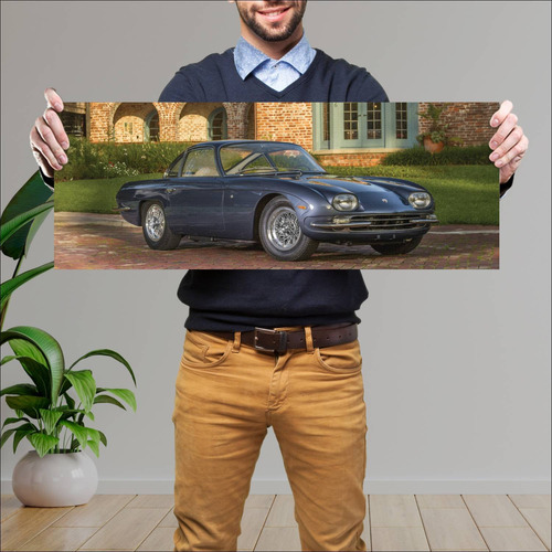 Cuadro 30x80cm Auto 1964 Lamborghini 350 Gt 4771 2