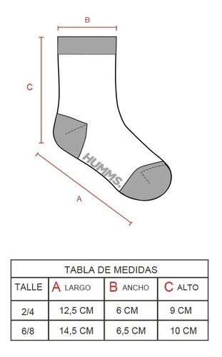 Imagen 4 de 6 de Medias Humms Niños