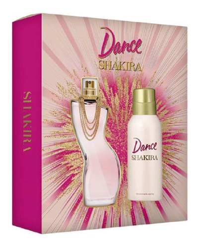 Set Perfumes Shakira Dance Para  Mujer 80 Ml + Deo 150 Ml
