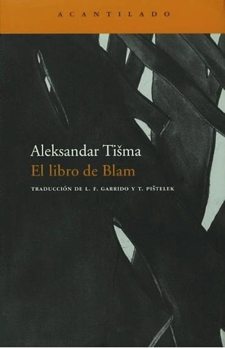 Libro De Blam, El