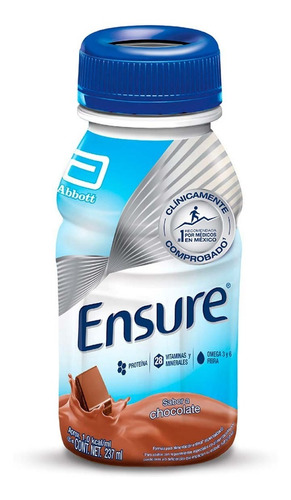 Ensure Sabor Chocolate 16 Piezas De 237ml C/u