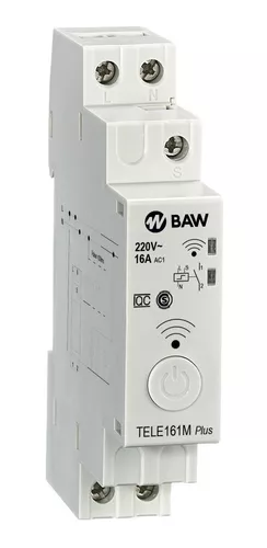 Interruptor Inteligente Wifi Baw Tele161m+ Din App Smartlife