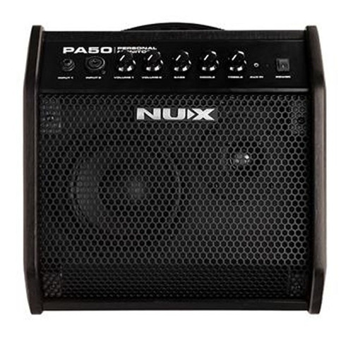 Amplificador Multipropósito Nux Pa50 Full Range 50w Oferta!!