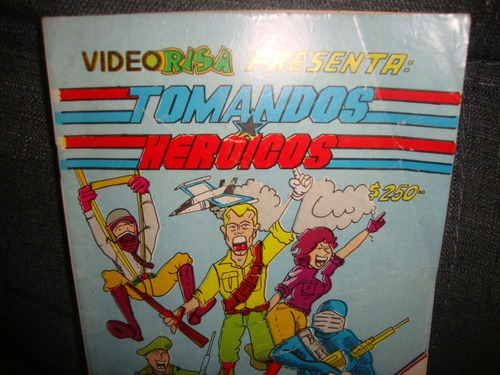 Videorisa Comandos Heroicos Comic Video Risa # 84