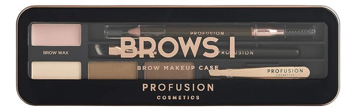 Profusion Cosmetics Eyebrow Pro Makeup Case Brows I Palette 