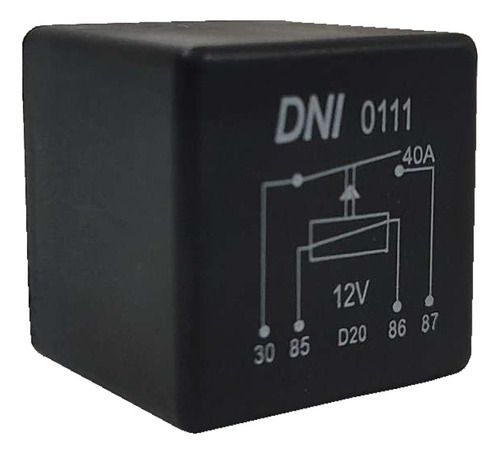 Relé Auxiliar 40a - 12v Universal Partida Frio