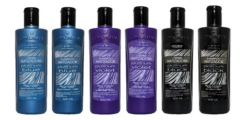 Kit X12 Shampoo/crema Matizador 500ml Copagabana