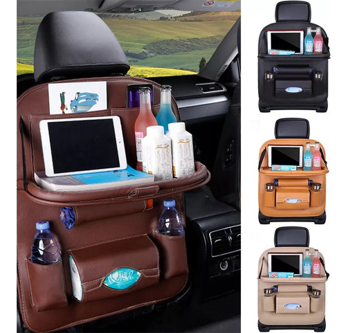 Organizador De Coche Con Espacio Para Tablet - Porta Objet